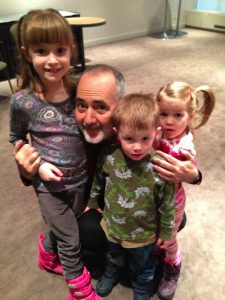 Raffi and the kids at his recent concert. He is so great with kids! What a delight to meet him in person.