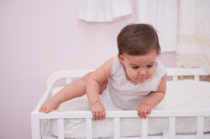 what should I do if my baby climbs out of the crib