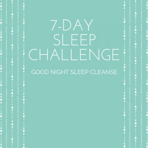 7-Day Sleep Challenge