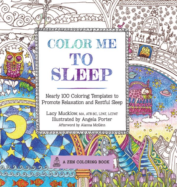 Color Me To Sleep Colouring to Help You Sleep