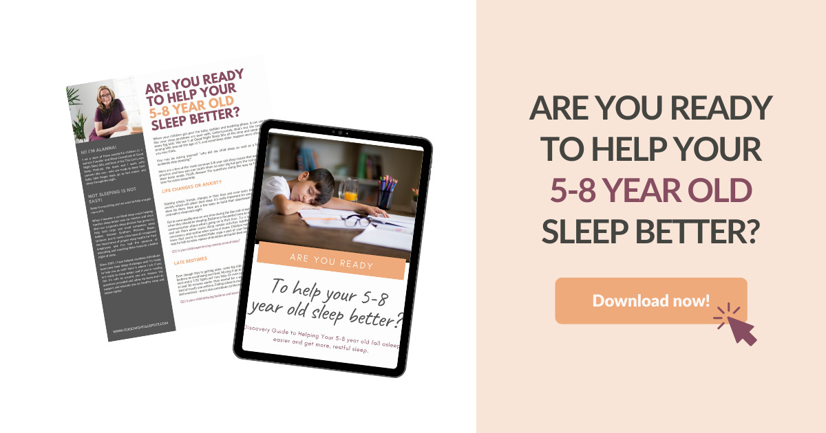 Are you ready to help your 5-8 year old sleep better?