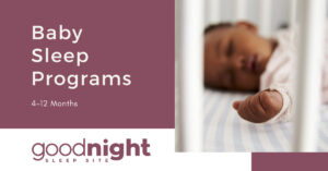 Baby sleep training program.
