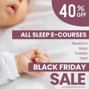 black friday sleep training